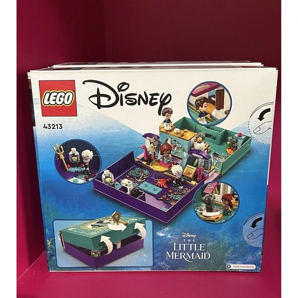 LEGO Disney The Little Mermaid Story Book Playset – Ariel, Eric & Ursula 43213